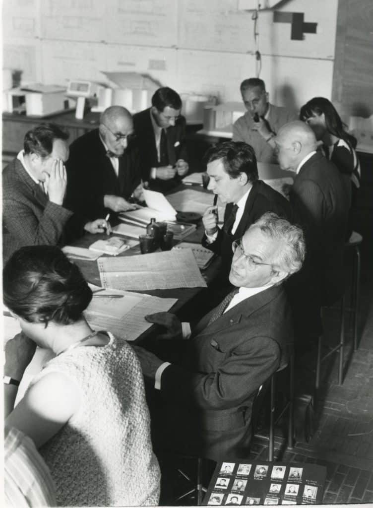 Jury de diplôme école Camondo 1966