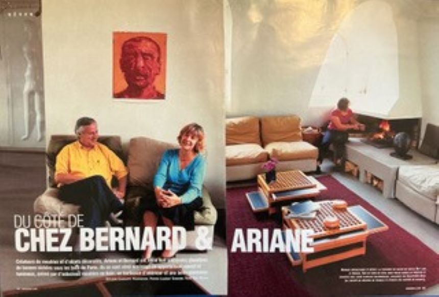 Bernard et Ariane Vuarnesson 1990